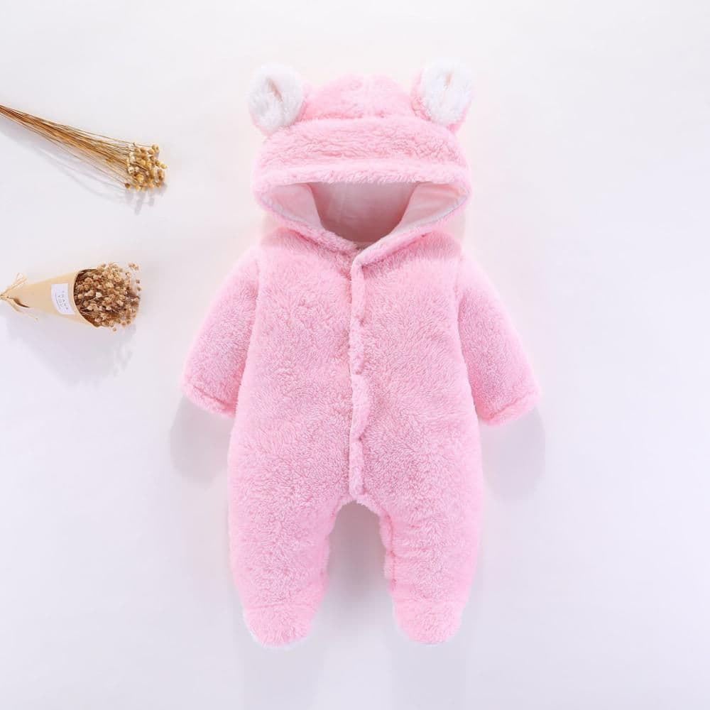 image-Baby jumpsuit Shu cotton velvet crawling clothes