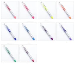 image-626 new office multicolor power line free ink Head Pen Note Pen high-lighter pen