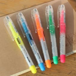 image-626 new office multicolor power line free ink Head Pen Note Pen high-lighter pen