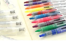 image-626 new office multicolor power line free ink Head Pen Note Pen high-lighter pen