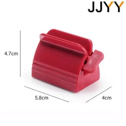 image-JJYY Portable Rolling Tube Toothpaste Squeezer Toothpaste Seat Holder Stand Rotate Toothpaste Dispensers