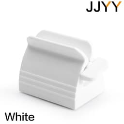 image-JJYY Portable Rolling Tube Toothpaste Squeezer Toothpaste Seat Holder Stand Rotate Toothpaste Dispensers