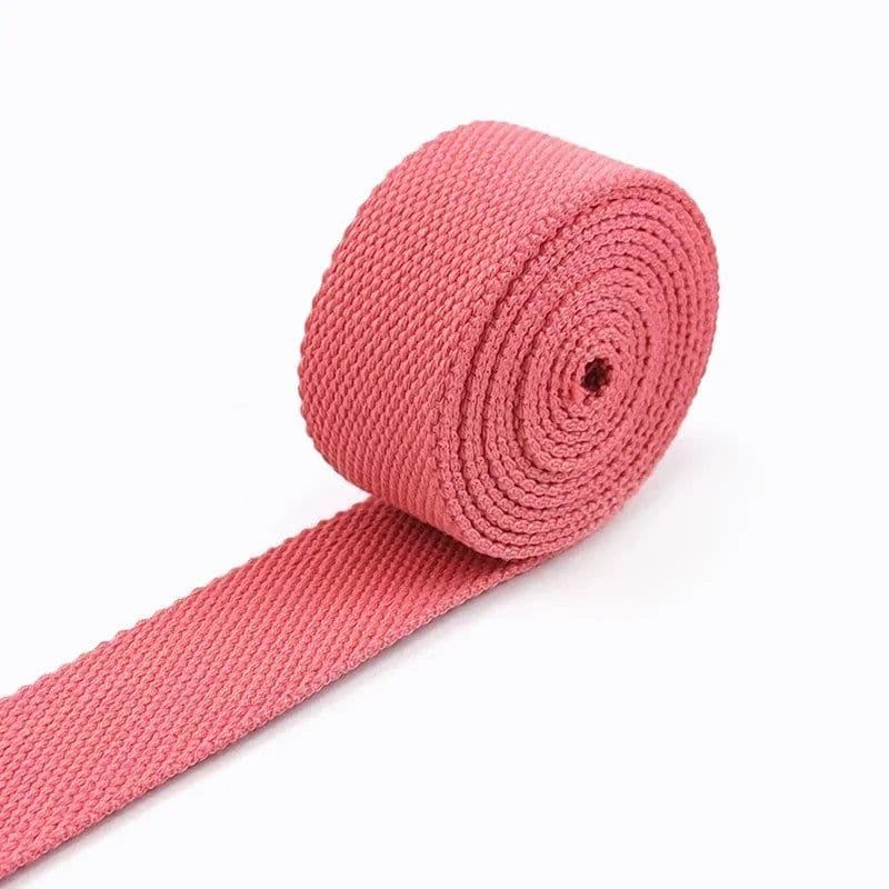image-8Meters 20-50mm 2mm Thick Cotton Webbing Tapes Canvas Webbings Ribbon for Sewing Clothing Belt DIY Bags Strap Band Accessories