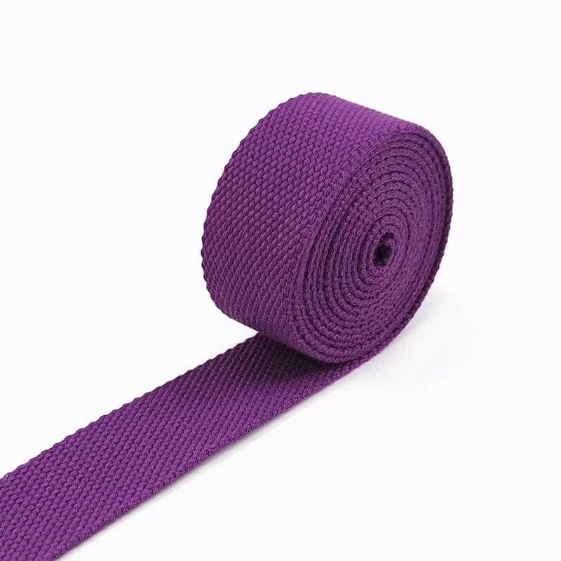 image-8Meters 20-50mm 2mm Thick Cotton Webbing Tapes Canvas Webbings Ribbon for Sewing Clothing Belt DIY Bags Strap Band Accessories