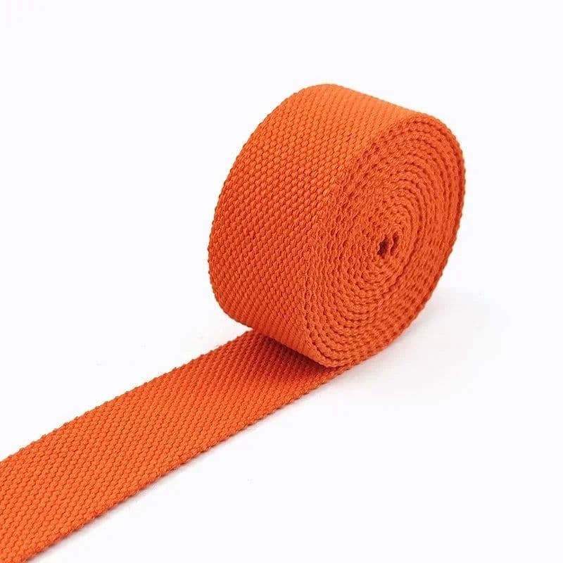 image-8Meters 20-50mm 2mm Thick Cotton Webbing Tapes Canvas Webbings Ribbon for Sewing Clothing Belt DIY Bags Strap Band Accessories