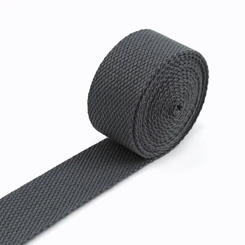 image-8Meters 20-50mm 2mm Thick Cotton Webbing Tapes Canvas Webbings Ribbon for Sewing Clothing Belt DIY Bags Strap Band Accessories