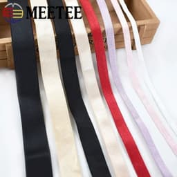 image-10/20Meters 6mm-25mm Nylon Elastic Bands For Bra Straps Rubber Band Webbing Shoulder Strap DIY Garment Decor Sewing Accessories