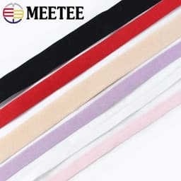 image-10/20Meters 6mm-25mm Nylon Elastic Bands For Bra Straps Rubber Band Webbing Shoulder Strap DIY Garment Decor Sewing Accessories