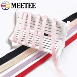 image-10/20Meters 6mm-25mm Nylon Elastic Bands For Bra Straps Rubber Band Webbing Shoulder Strap DIY Garment Decor Sewing Accessories