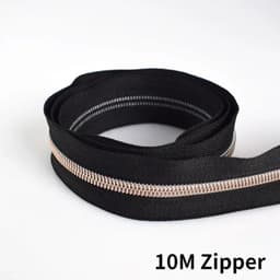 image-10Meters 3# 5# Nylon Zipper Tape with Zip Puller Sliders Bag Clothes Jacket Garment Repair Kits DIY Sewing Tailoring Accessories