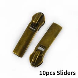 image-10Meters 3# 5# Nylon Zipper Tape with Zip Puller Sliders Bag Clothes Jacket Garment Repair Kits DIY Sewing Tailoring Accessories