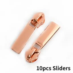 image-10Meters 3# 5# Nylon Zipper Tape with Zip Puller Sliders Bag Clothes Jacket Garment Repair Kits DIY Sewing Tailoring Accessories