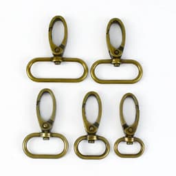image-50pcs Metal Strap Buckles Lobster Clasp Bag Webbing Snap Hooks Handbag Hangers DIY KeyChain Leather Part Accessories