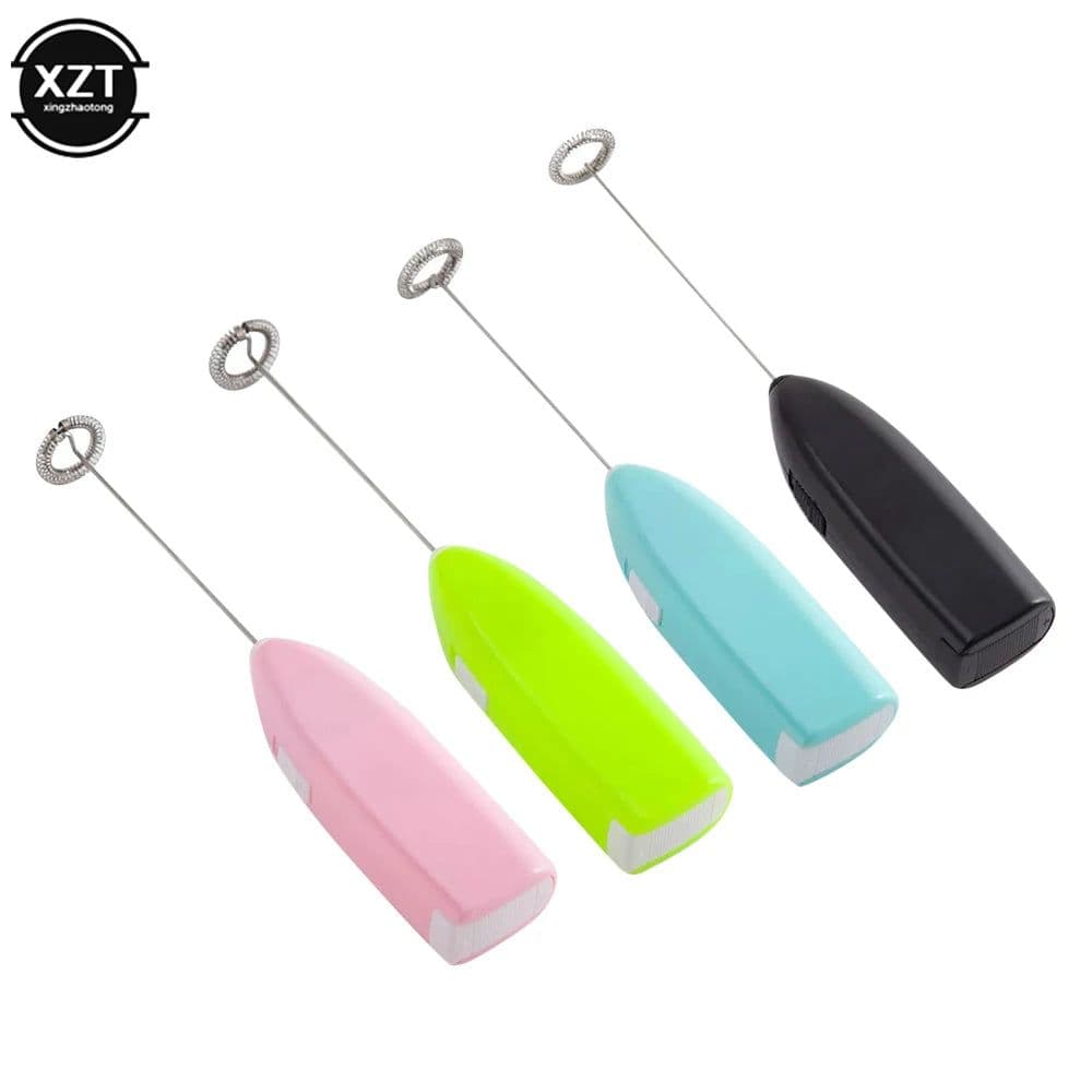 image-Mini Whisk Coffee Stirrer Kitchen Tools Handheld Electric Milk Stirrer Electric Milk Frother