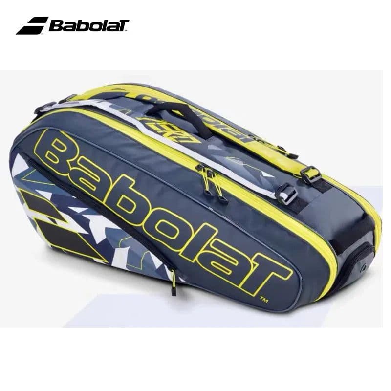 image-PURE WIM BABOLAT Tennis Bag 2022 6R 12R Women Men Badminton Squash Padel Beach Tennis Racket Backpack Tennis Shoes Storage Bags