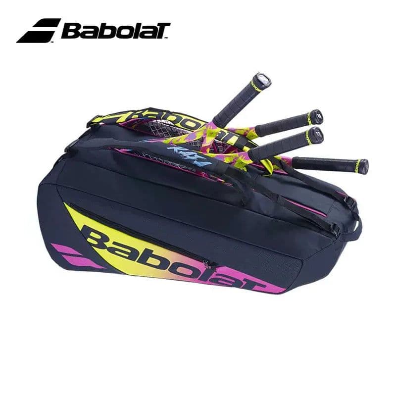 image-PURE WIM BABOLAT Tennis Bag 2022 6R 12R Women Men Badminton Squash Padel Beach Tennis Racket Backpack Tennis Shoes Storage Bags