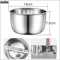 image-XEOLEO Yogurt Maker Mini Automatic Yogurt Machine Household DIY Yogurt Tools Kitchen Appliances Stainless Steel Tank Pink 220V