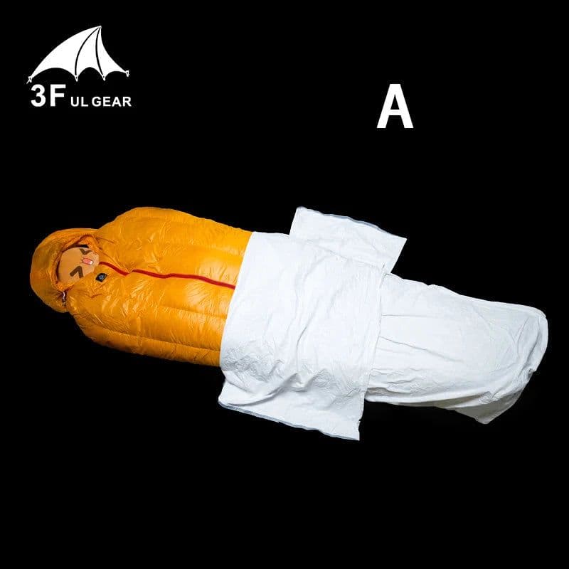 image-3F UL GEAR Upgrade TYVEK Sleeping Bag Cover Ventilate Moisture-proof Warming Every Dirty Inner Liner Bivy Bag
