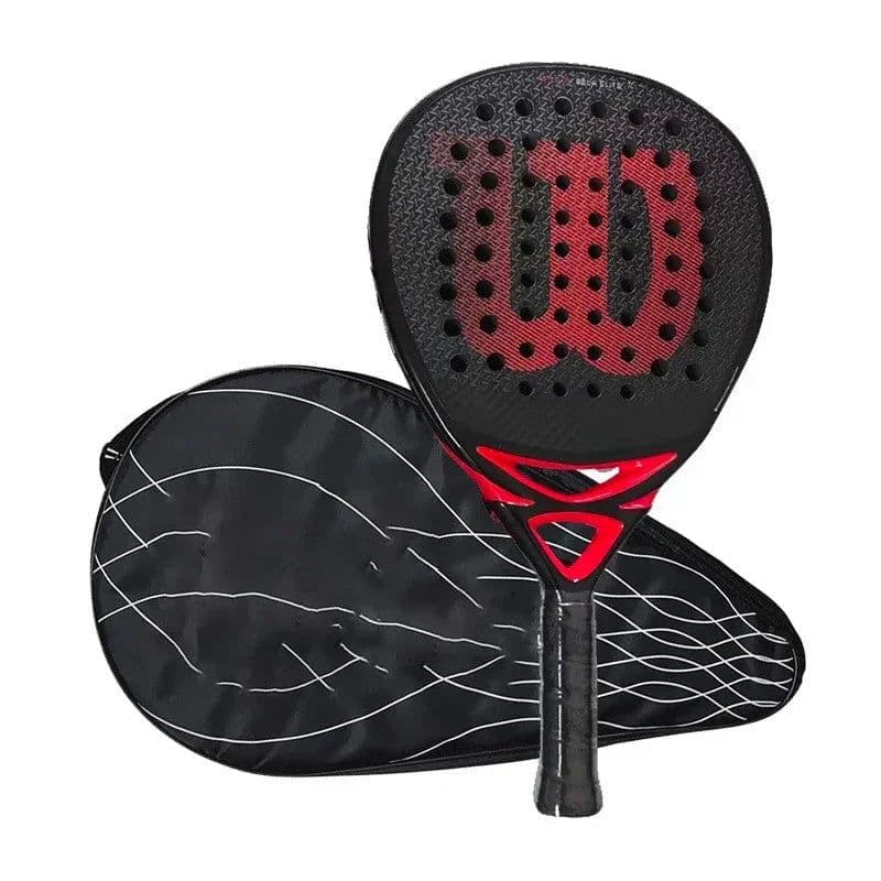image-Pala Padel Paddle Tennis Racket, Soft Face, Carbon Fiber, Soft EVA Face, Sports Racquet, Outdoor Equipment, New