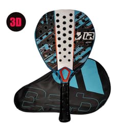 image-Pala Padel Paddle Tennis Racket, Soft Face, Carbon Fiber, Soft EVA Face, Sports Racquet, Outdoor Equipment, New
