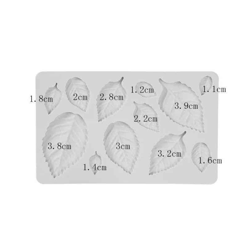 image-Tree Maple Leaf Mold Silicone Fondant Cake Decorating Tools Chocolate Baking Mould 3D Sugarcraft Resin Clay Homemade Bakeware