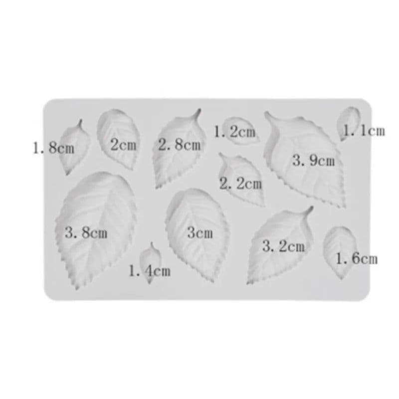 image-Tree Maple Leaf Mold Silicone Fondant Cake Decorating Tools Chocolate Baking Mould 3D Sugarcraft Resin Clay Homemade Bakeware