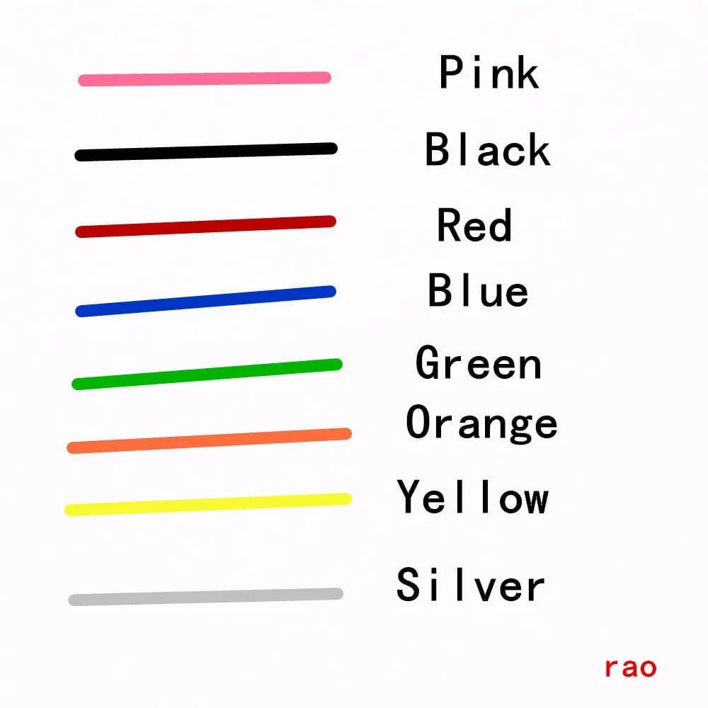 image-10 Colors Waterproof Car Tyre Tire Tread Rubber Metal Permanent Paint Marker Pen Round Brush