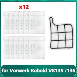 image-For Vorwerk Kobold VK135 /136 Vacuum Cleaner Dust Bag Motor Protection Filter Accessories Spare Part Replacement