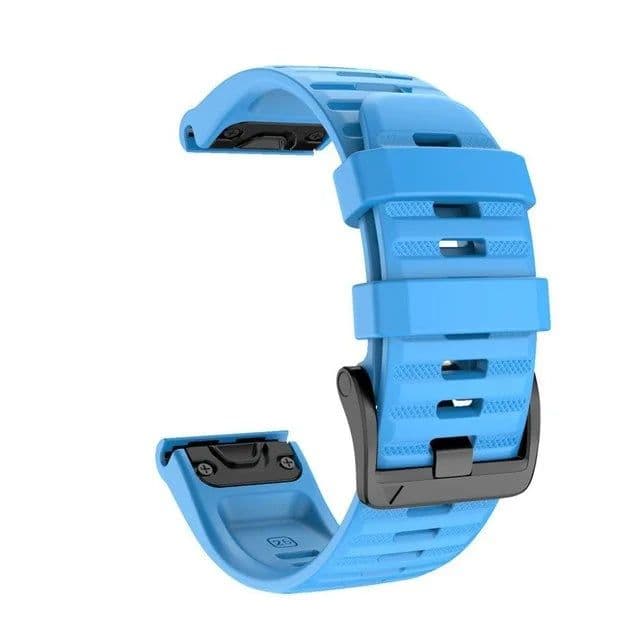image-JKER 22mm 26mm QuickFit Strap for Garmin Epix Gen 2 Silicone Band for Garmin Fenix 7 7X 5 5X 6X Pro Enduro 2 Bracelet Watchband