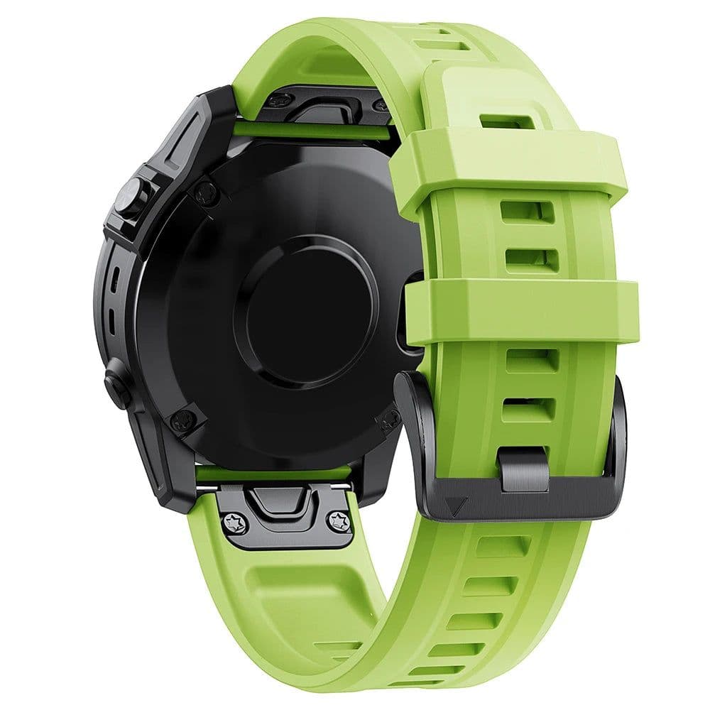 image-JKER 22mm 26mm QuickFit Strap for Garmin Epix Gen 2 Silicone Band for Garmin Fenix 7 7X 5 5X 6X Pro Enduro 2 Bracelet Watchband