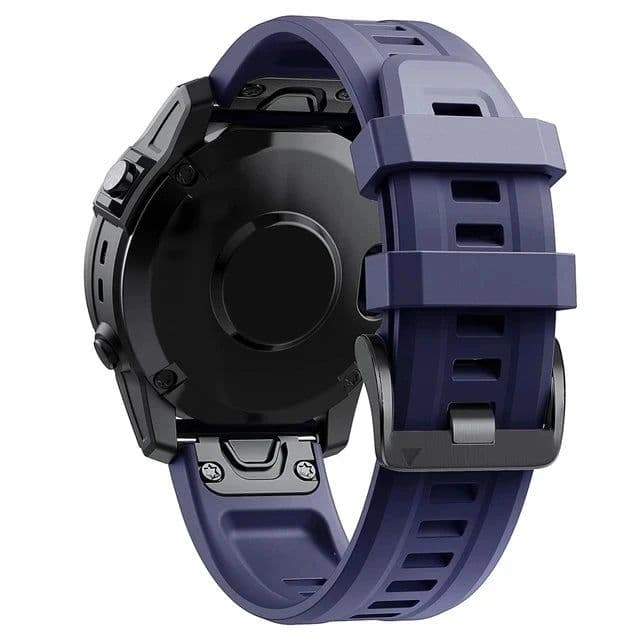 image-JKER 22mm 26mm QuickFit Strap for Garmin Epix Gen 2 Silicone Band for Garmin Fenix 7 7X 5 5X 6X Pro Enduro 2 Bracelet Watchband