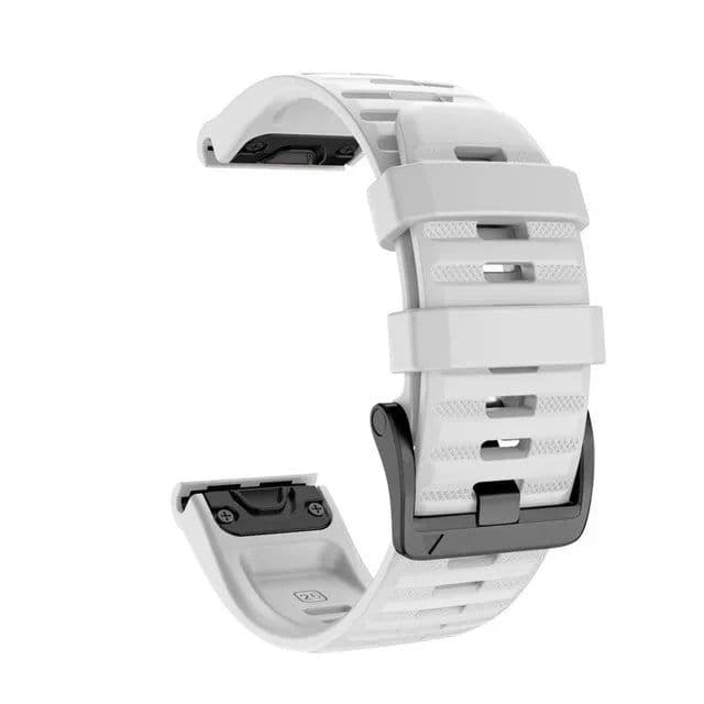 image-JKER 22mm 26mm QuickFit Strap for Garmin Epix Gen 2 Silicone Band for Garmin Fenix 7 7X 5 5X 6X Pro Enduro 2 Bracelet Watchband