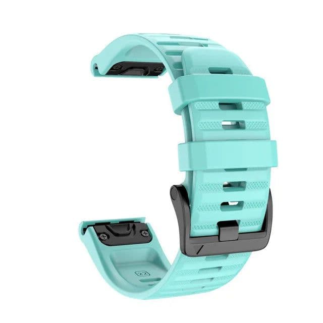 image-JKER 22mm 26mm QuickFit Strap for Garmin Epix Gen 2 Silicone Band for Garmin Fenix 7 7X 5 5X 6X Pro Enduro 2 Bracelet Watchband