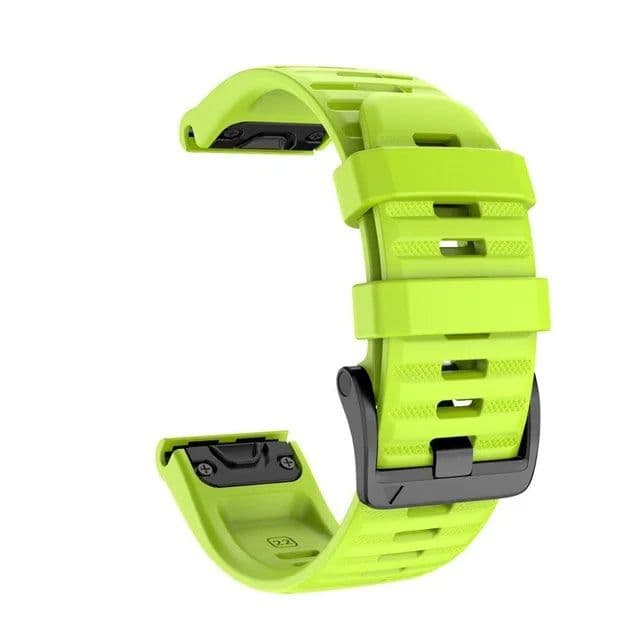 image-JKER 22mm 26mm QuickFit Strap for Garmin Epix Gen 2 Silicone Band for Garmin Fenix 7 7X 5 5X 6X Pro Enduro 2 Bracelet Watchband