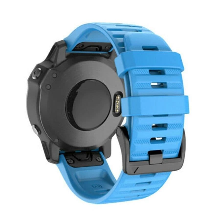 image-JKER 22mm 26mm QuickFit Strap for Garmin Epix Gen 2 Silicone Band for Garmin Fenix 7 7X 5 5X 6X Pro Enduro 2 Bracelet Watchband