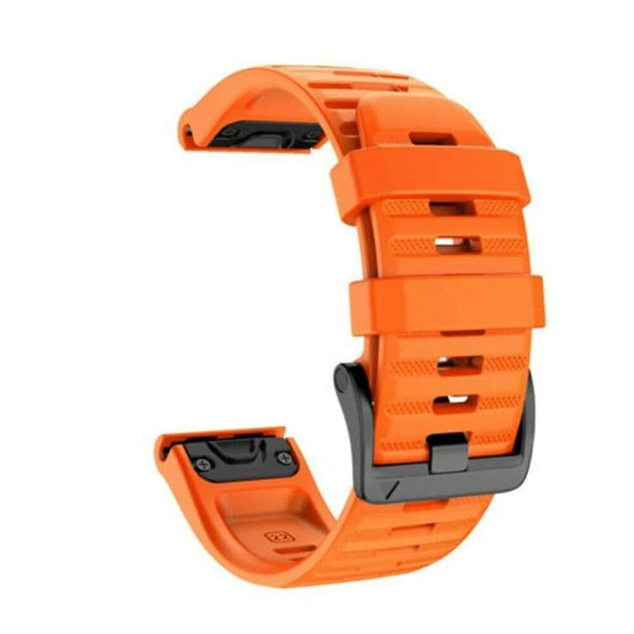 image-JKER 22mm 26mm QuickFit Strap for Garmin Epix Gen 2 Silicone Band for Garmin Fenix 7 7X 5 5X 6X Pro Enduro 2 Bracelet Watchband