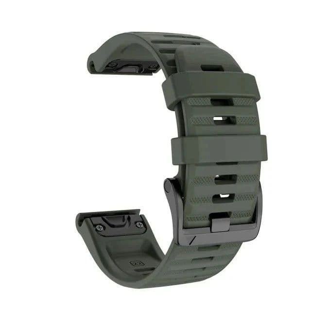 image-JKER 22mm 26mm QuickFit Strap for Garmin Epix Gen 2 Silicone Band for Garmin Fenix 7 7X 5 5X 6X Pro Enduro 2 Bracelet Watchband