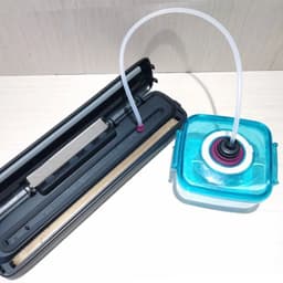 image-220V Electric Vacuum Sealer Packaging Machine with Free 15pcs Vacuum Bags Machine Household Black Food Vacuum Sealer