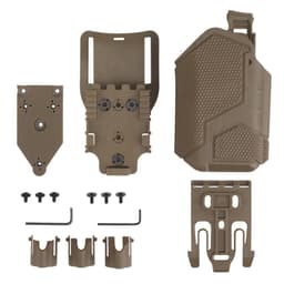 image-Tactical Surefir X300U Flashlight Universal Pistol Holster Lightweight-Bearing QLS Holsters for Military Airsoft SIG Glock 17 19