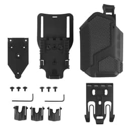 image-Tactical Surefir X300U Flashlight Universal Pistol Holster Lightweight-Bearing QLS Holsters for Military Airsoft SIG Glock 17 19