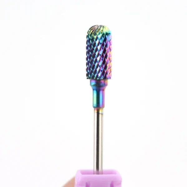 image-66 Types Tungsten Blue Rainbow Carbide Nail Drill Bit Electric Nail Mills Cutter for Manicure Machine Nail Files Accessories