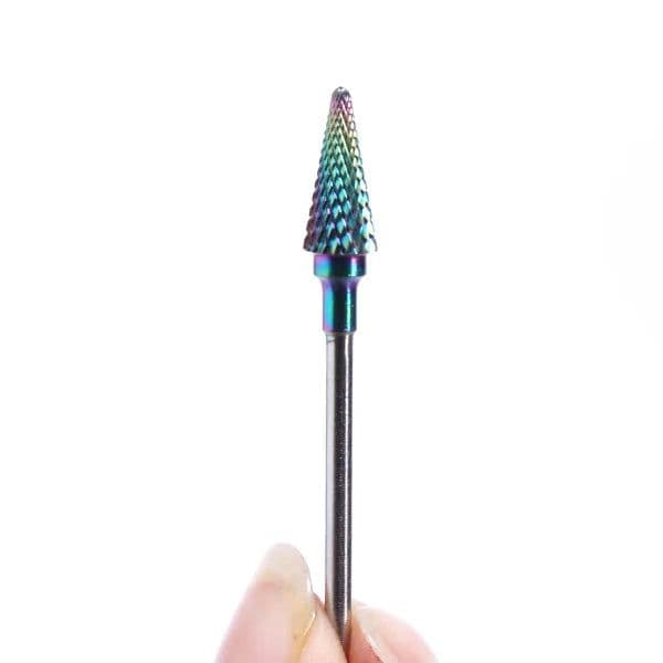 image-66 Types Tungsten Blue Rainbow Carbide Nail Drill Bit Electric Nail Mills Cutter for Manicure Machine Nail Files Accessories