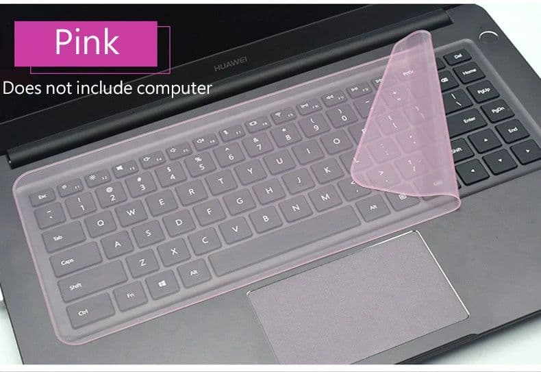 image-Universal Laptop Cover Keyboard Skin Dustproof Waterproof Soft Silicone Protector Generic for Macbook 12-14 Inch and 15-17 Inch