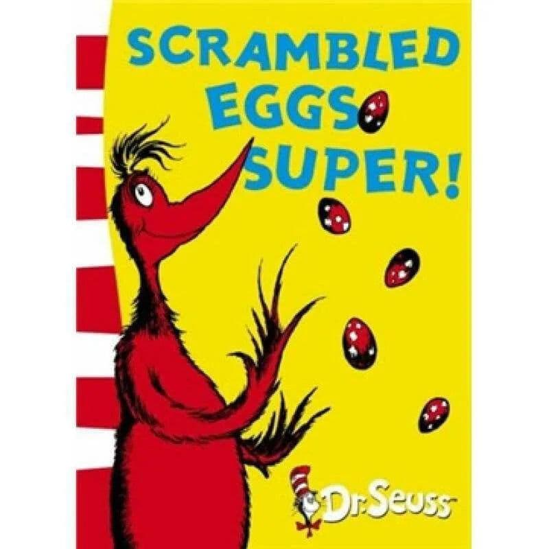 image-Dr.Seuss Series SCRAMBLED EGGS SUPER / AND TO THINK THAT I SAW IT ON MULBERRY STREET Baby Picture Story English Books for kids