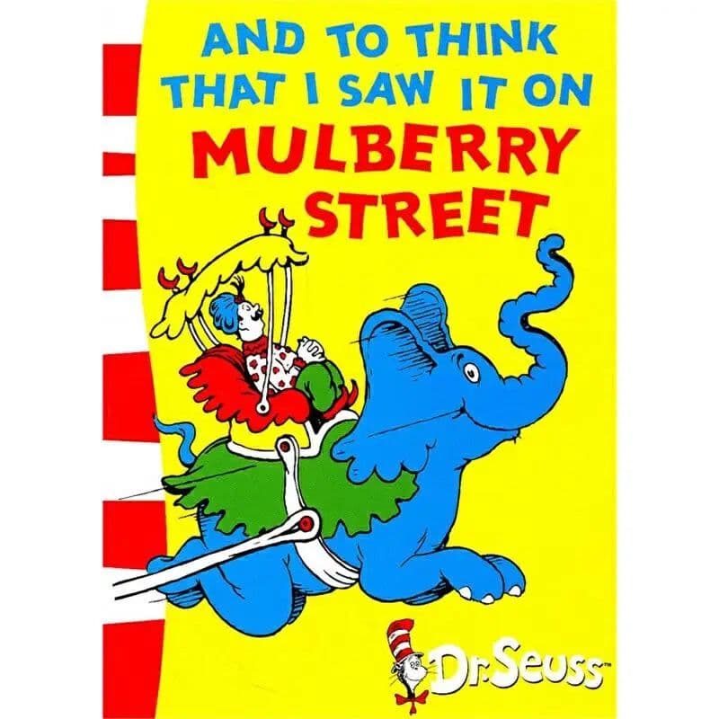 image-Dr.Seuss Series SCRAMBLED EGGS SUPER / AND TO THINK THAT I SAW IT ON MULBERRY STREET Baby Picture Story English Books for kids