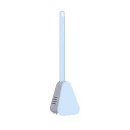 image-Golf Silicone Toilet Brushes With Holder Set Long Handled Toilet Cleaning Brush Black Modern Hygienic Bathroom Accessories