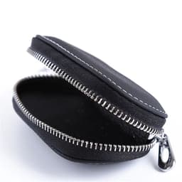 image-Men Key Holder Housekeeper Leather Car Key Wallets Keys Organizer Women Keychain Covers Zipper Key Case Bag Unisex Pouch Purse
