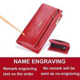 image-Baellerry 2024 Long Women Wallets Bag Phone Pocket Name Engraved Brand Female Wallet Zipper Card Holder Women's Purse For Girls