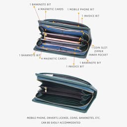 image-Baellerry 2024 Long Women Wallets Bag Phone Pocket Name Engraved Brand Female Wallet Zipper Card Holder Women's Purse For Girls