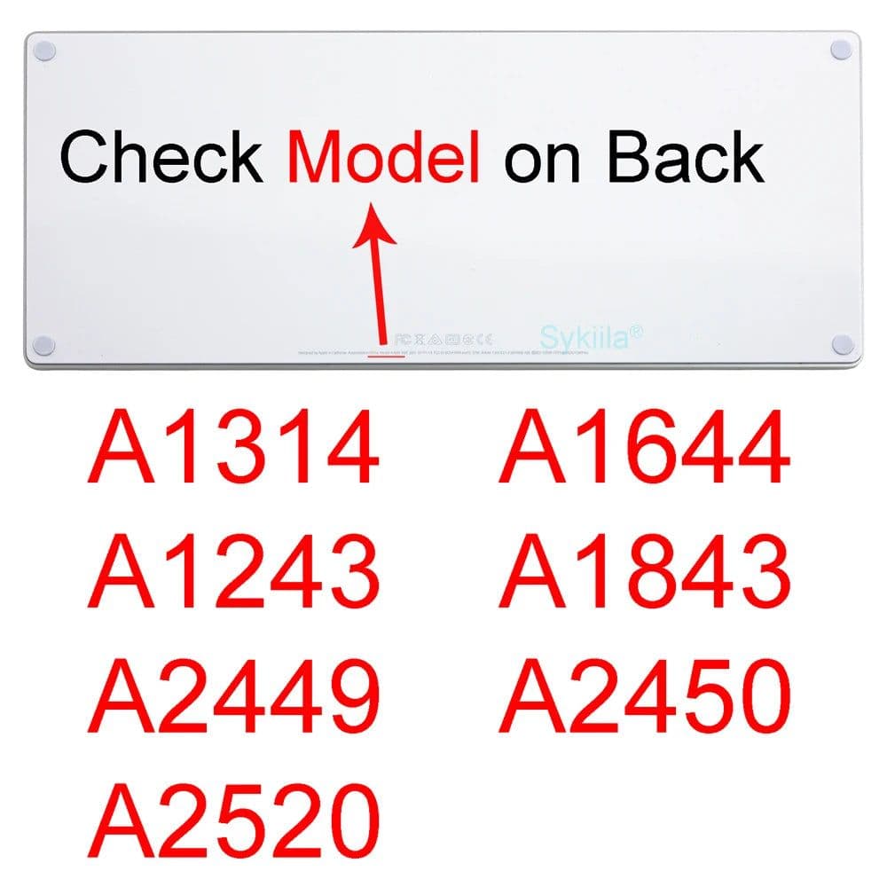 image-Keyboard Cover for iMac Magic A1644 A1843 A1314 A1243 A2449 A2450 A2520 Bluetooth Silicone Protector Skin Case G6 for Apple